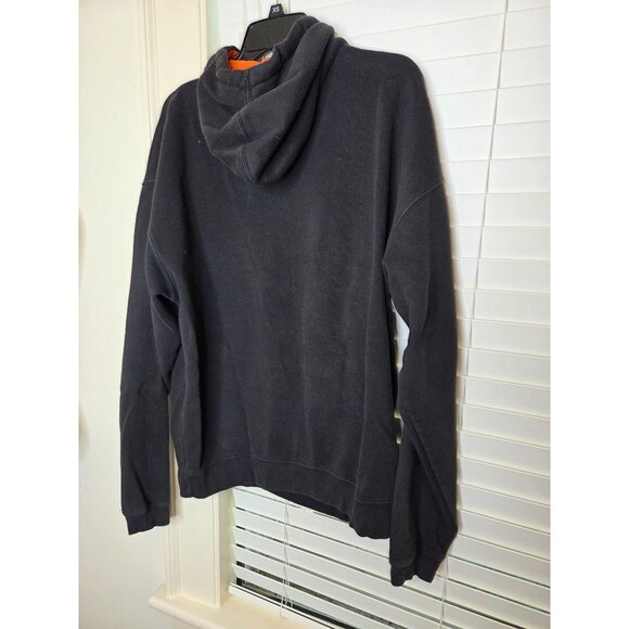 Oregon State Hoodie XL Beavers Black Burnout Embroidered Sweatshirt Cabincore - Picture 4 of 6